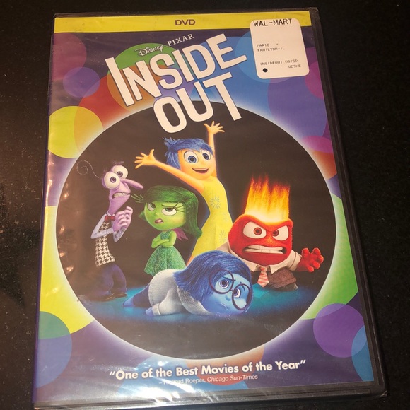 Disney Pixar Other Disney Pixar Inside Out Dvd Brand New Sealed Nwt